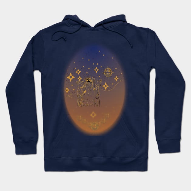 starbound.traveller Hoodie by dy9wah